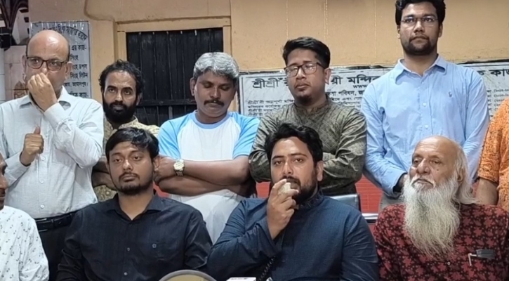 আগামীতে যেন মন্দির পাহারা দিতে না হয়, এমন বাংলাদেশ গড়তে চাই: নাহিদ ইসলাম